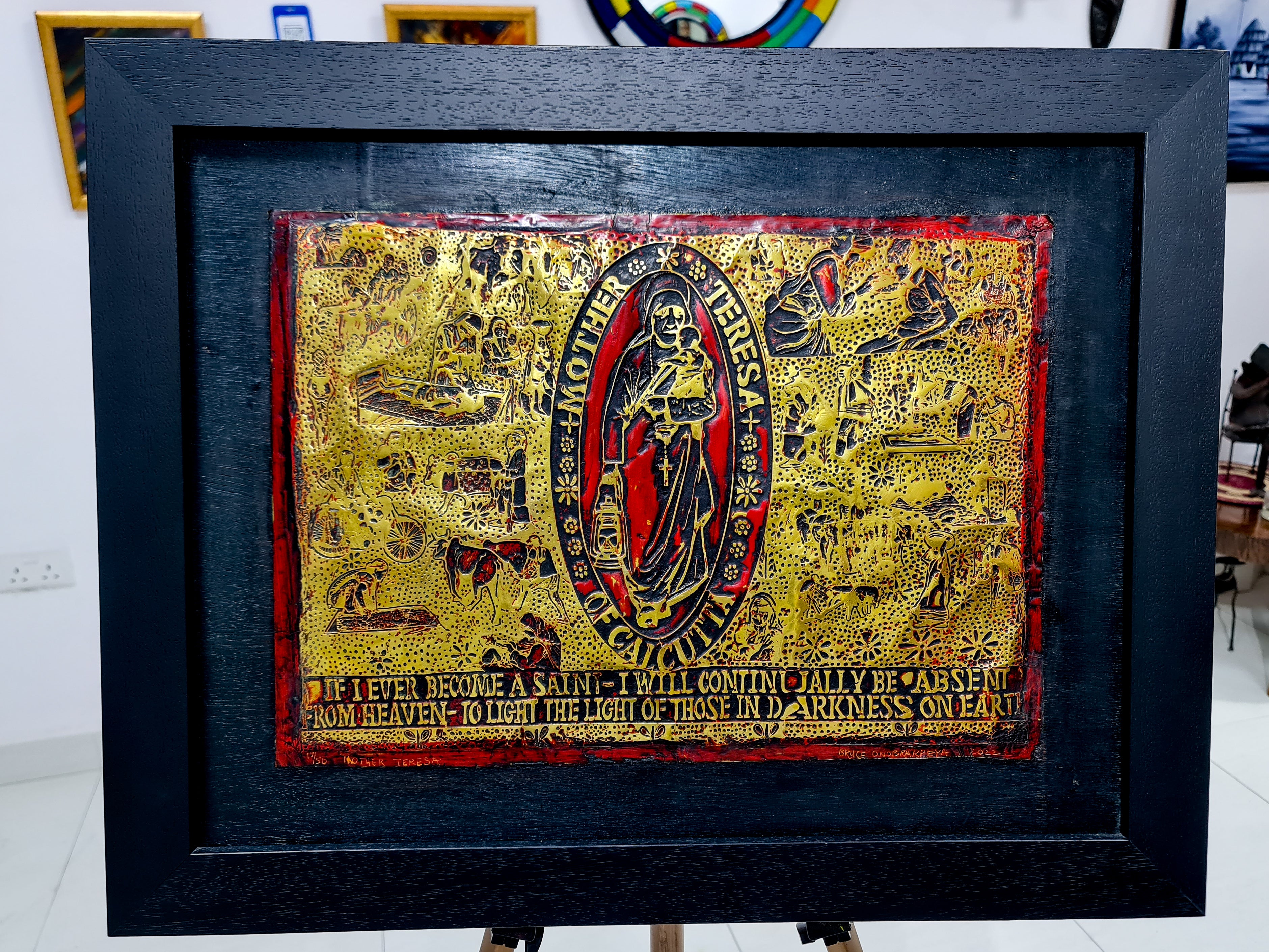 Mother Teresa || 2022 by Bruce Onobrapkeya