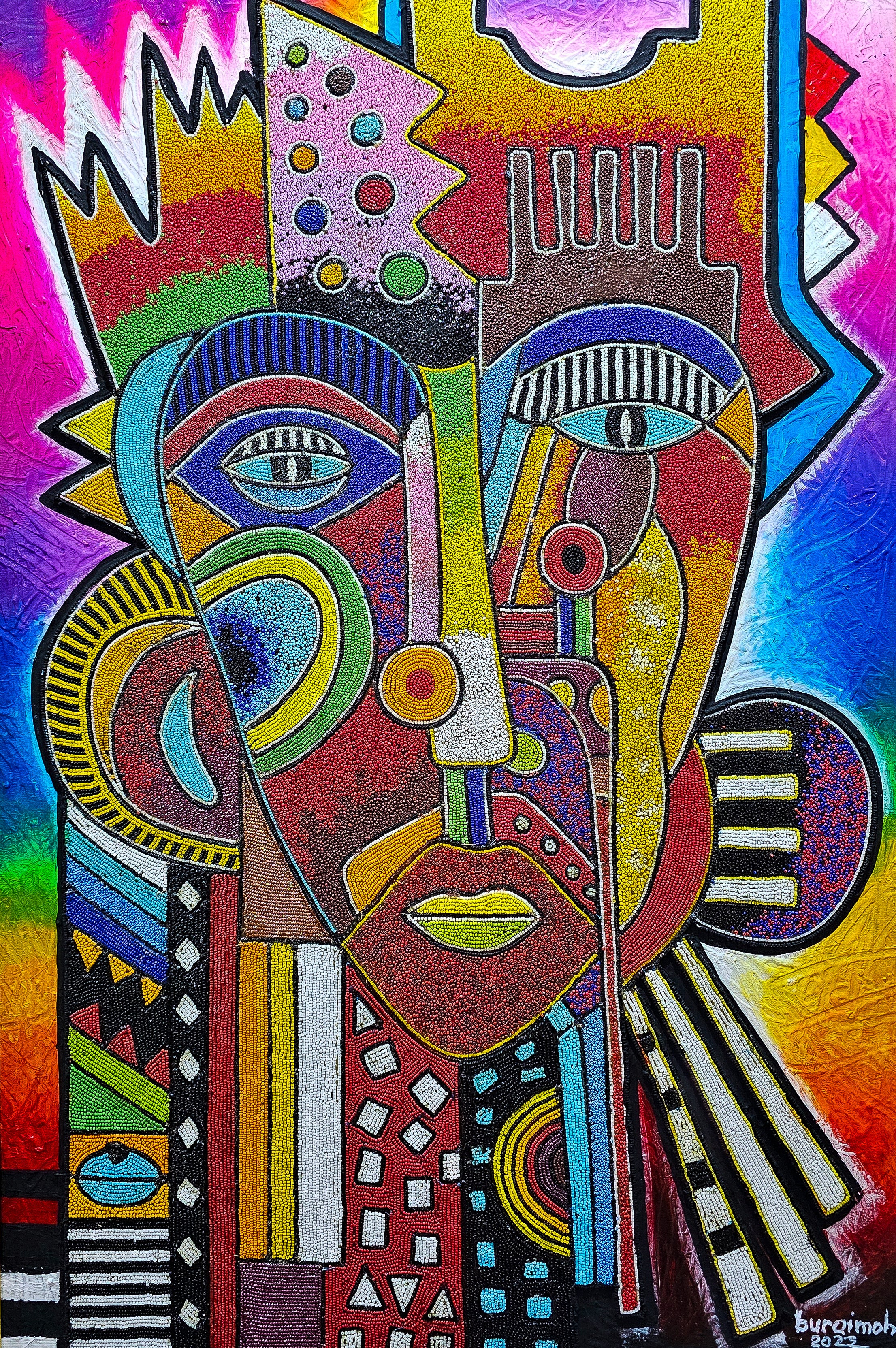 The Mask by Jimoh Buraimoh 2022