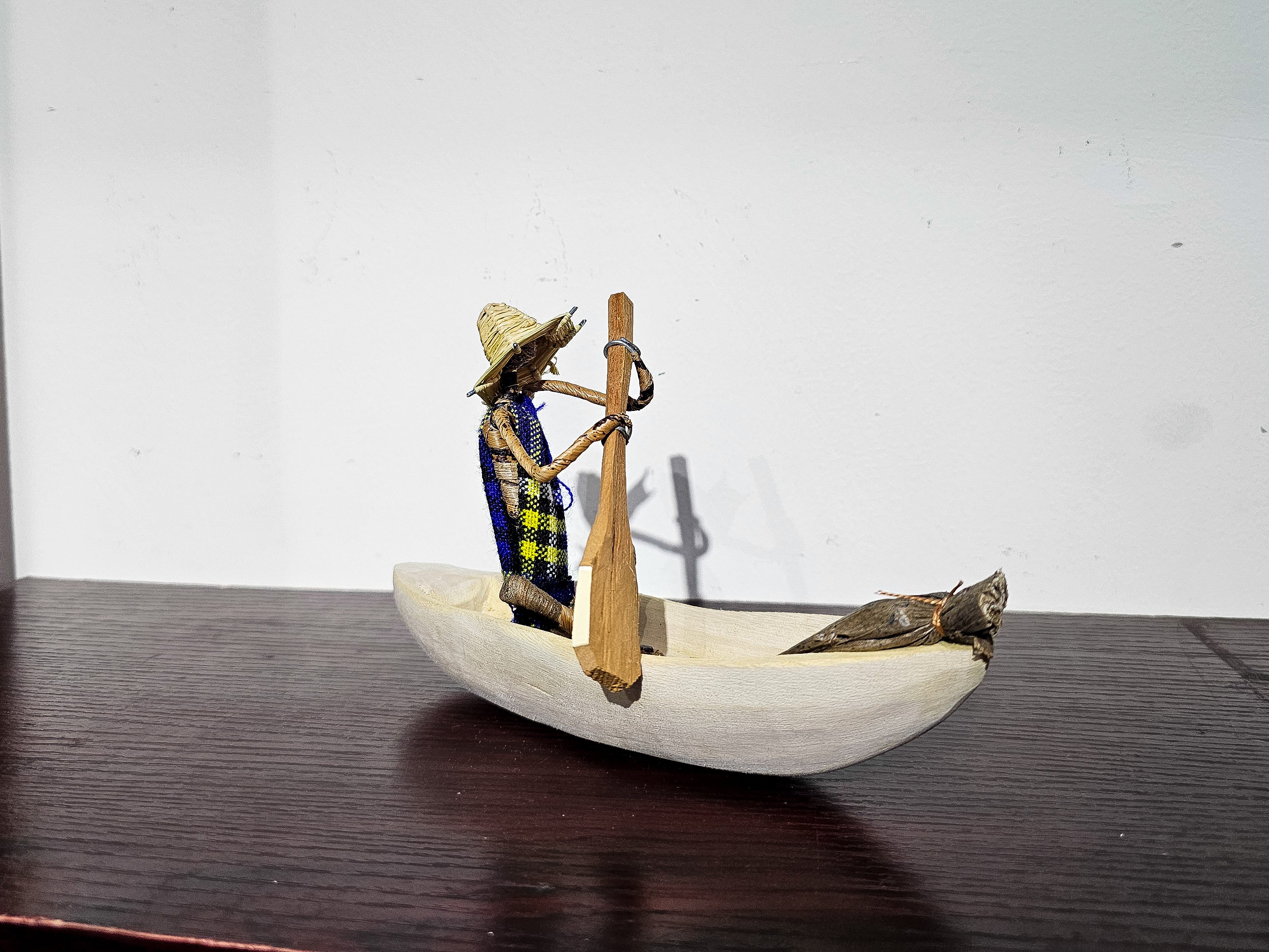 African Canoe + Passengers