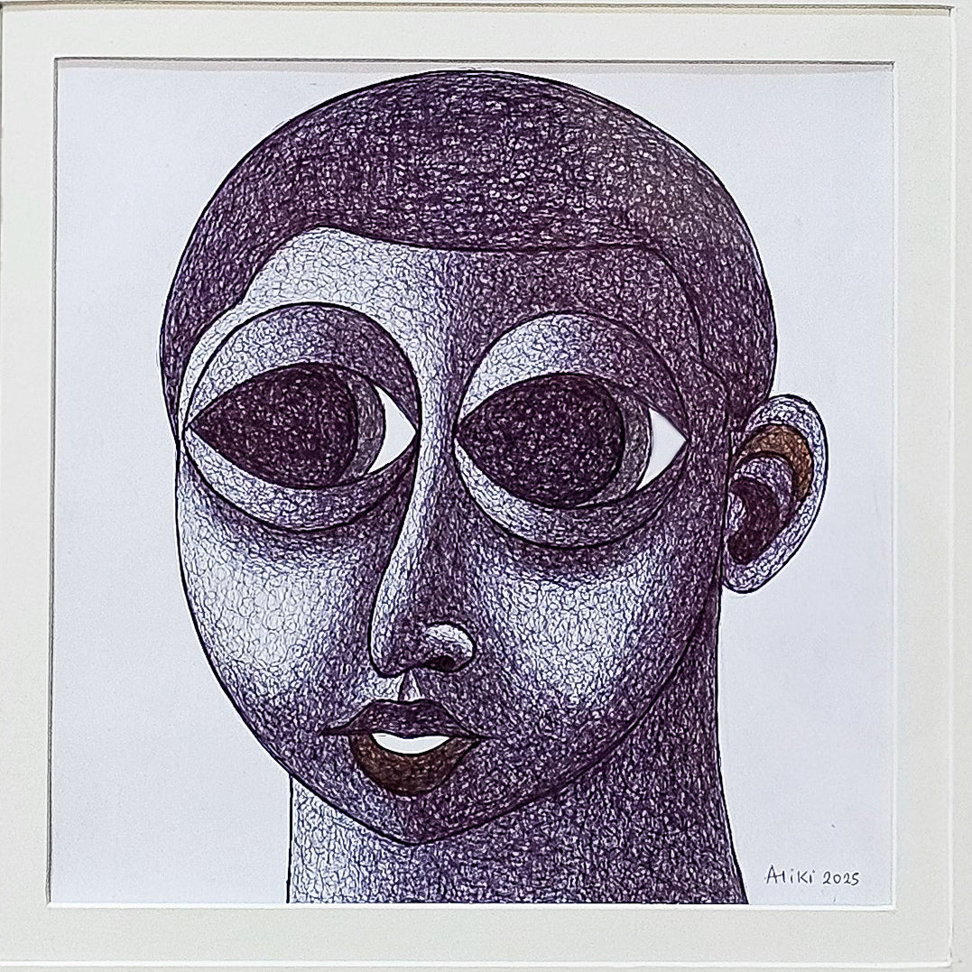 Portrait of a Man by Tolu Aliki 2025