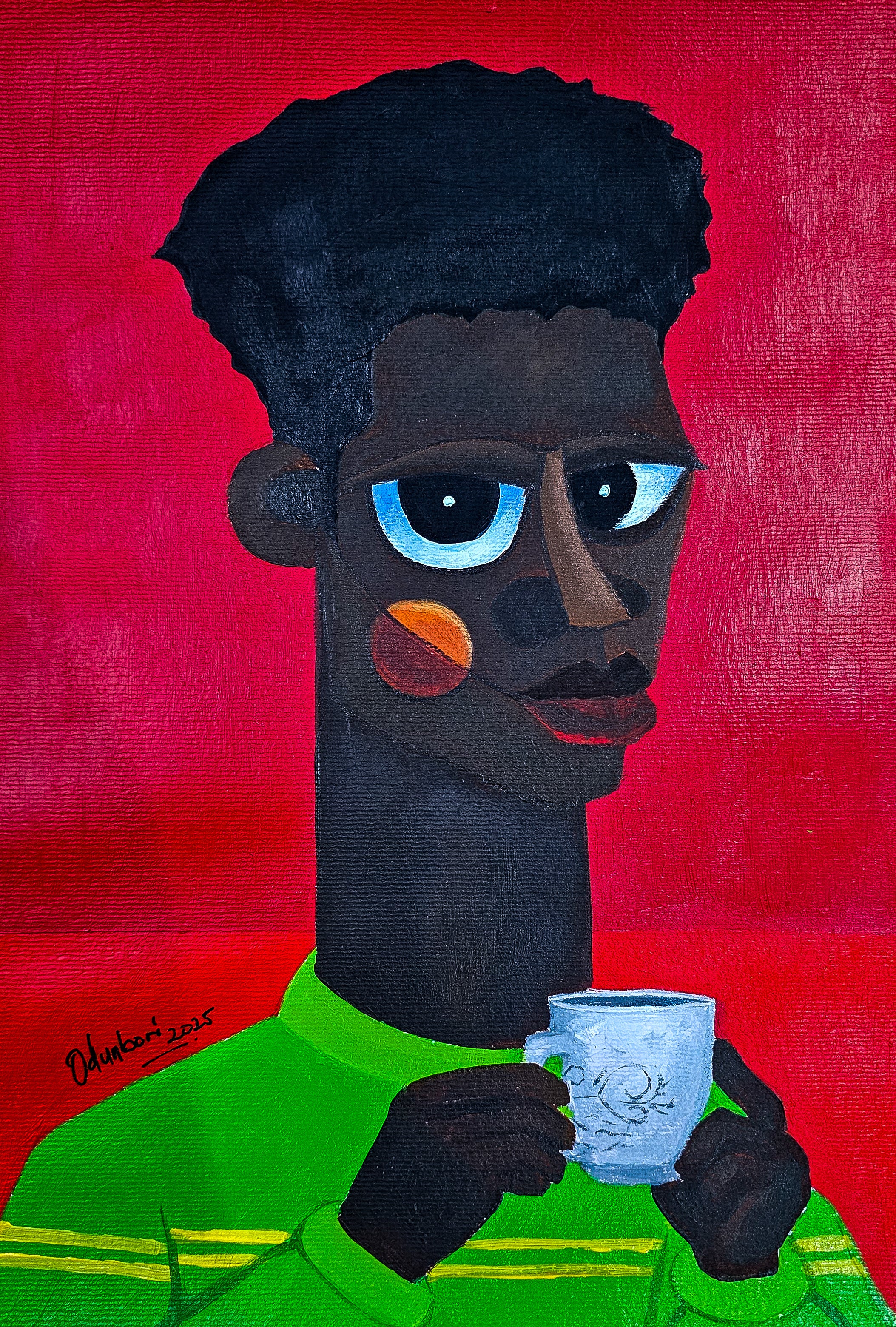 Coffee Break by Olalekan Odunbori, 2025