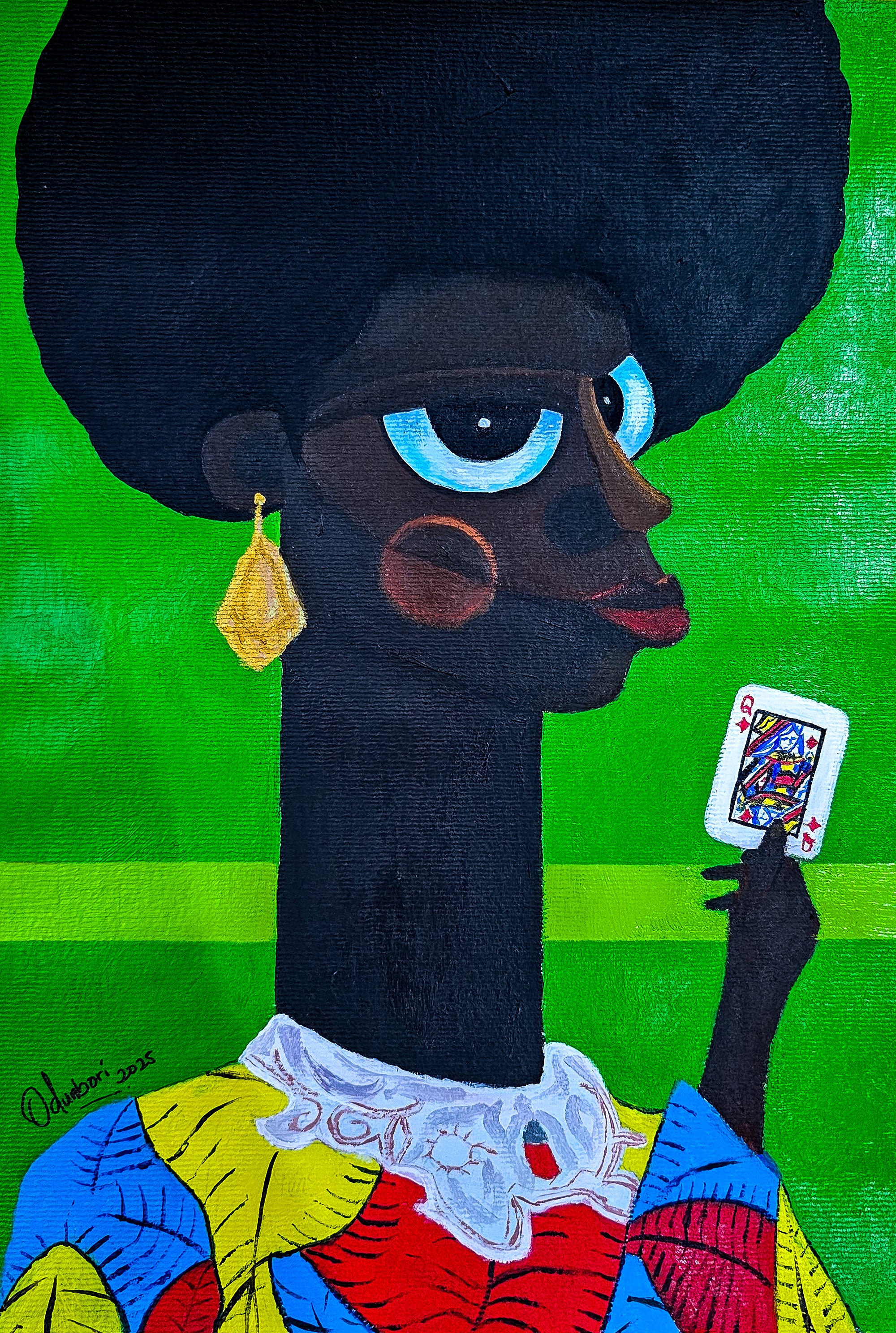 Last Card by Olalekan Odunbori, 2025