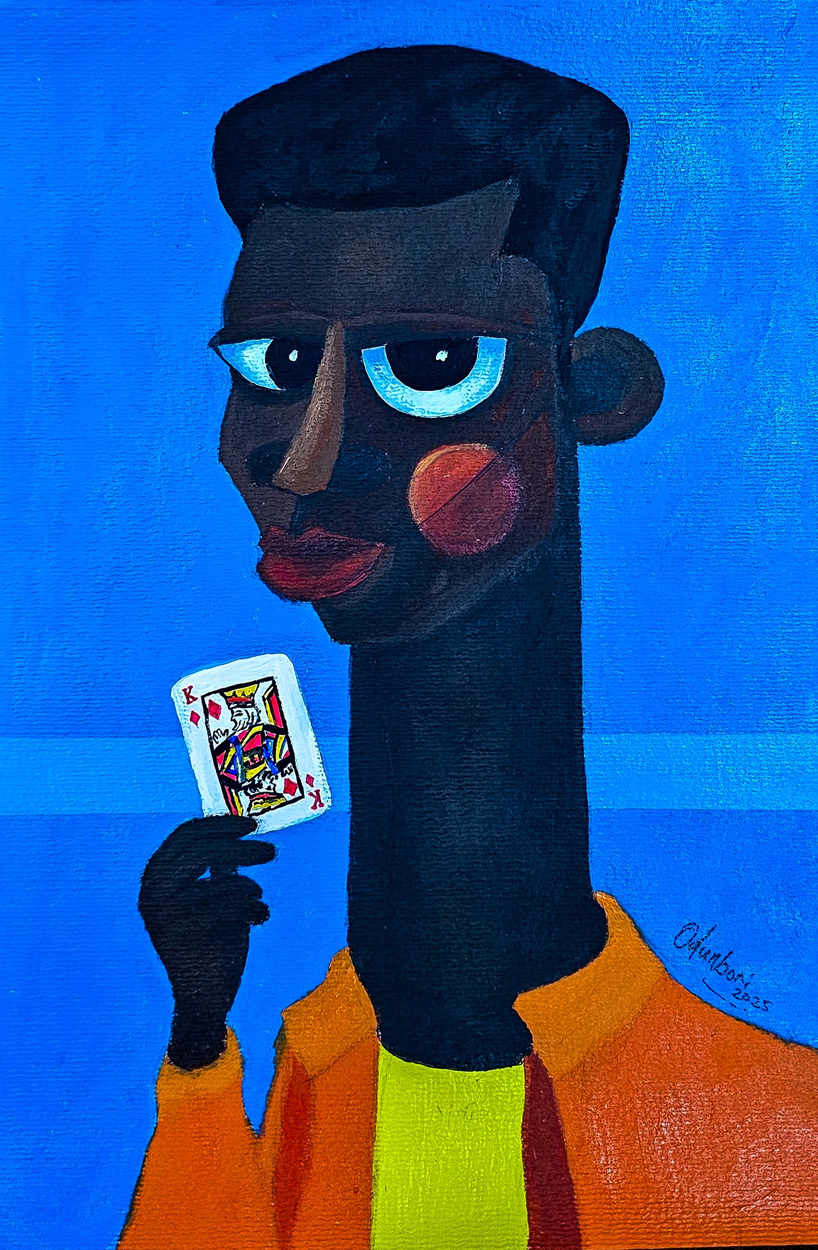 Last Card by Olalekan Odunbori, 2025