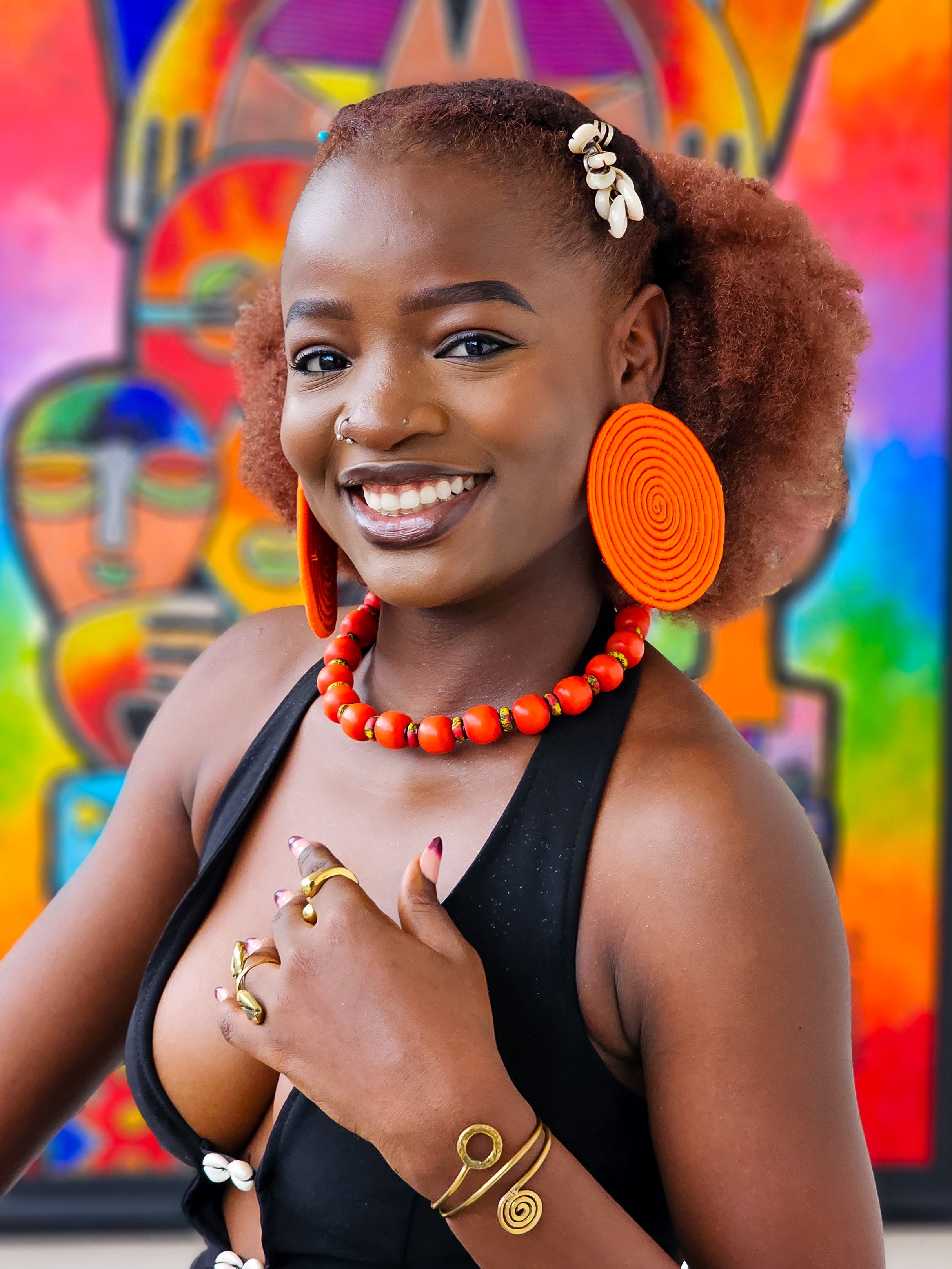 XL Rattan Earrings