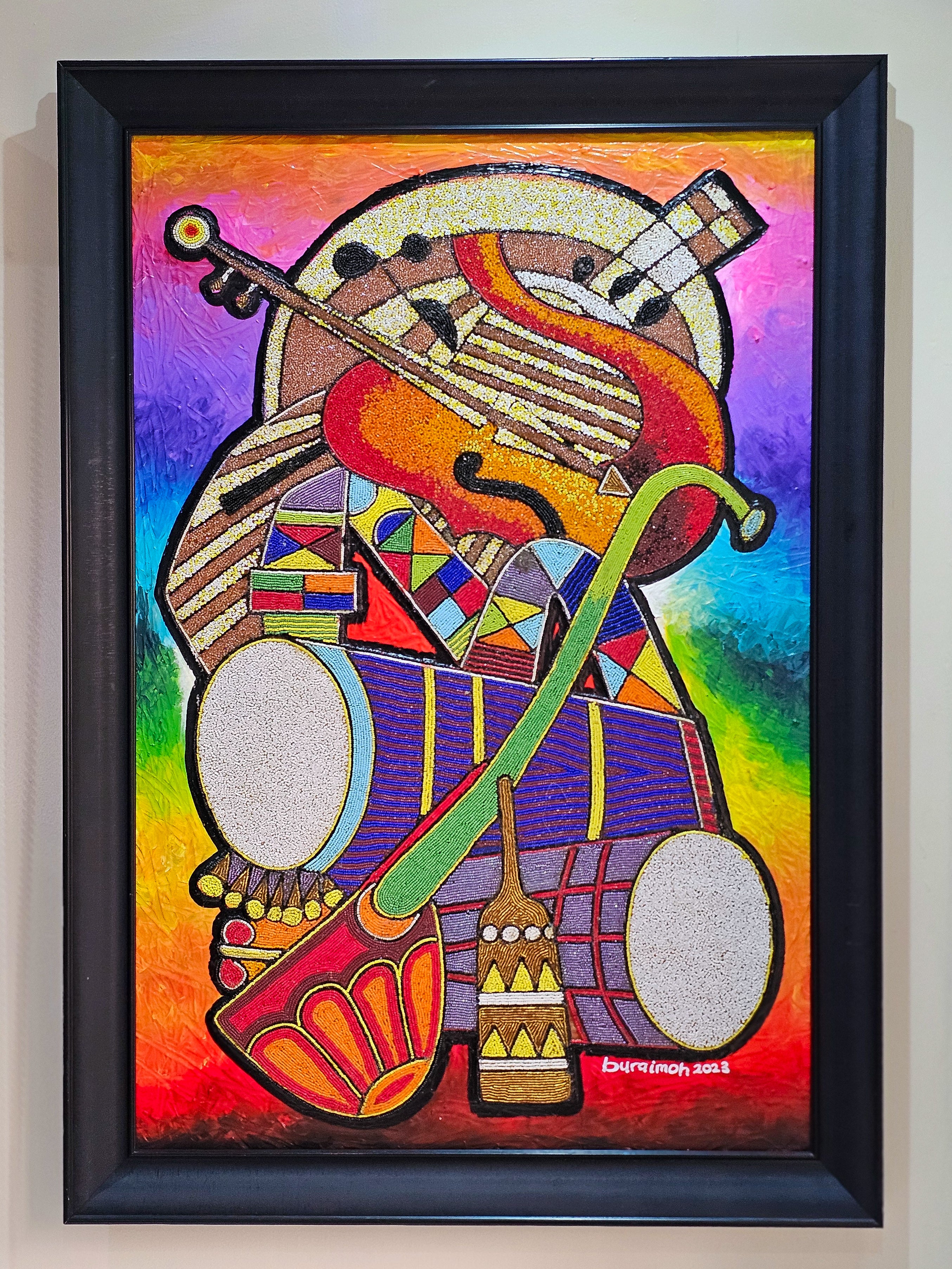 Collection of Musical Instruments by Jimoh Buraimoh 2023