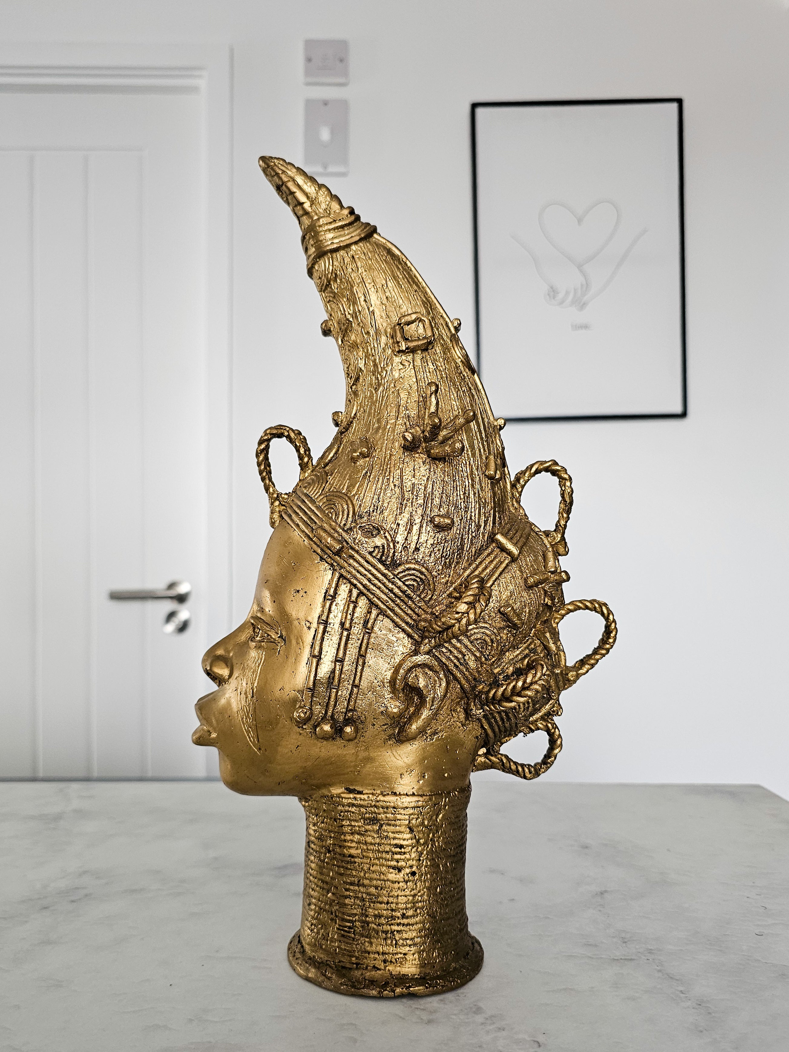 Iyoba Bronze Head