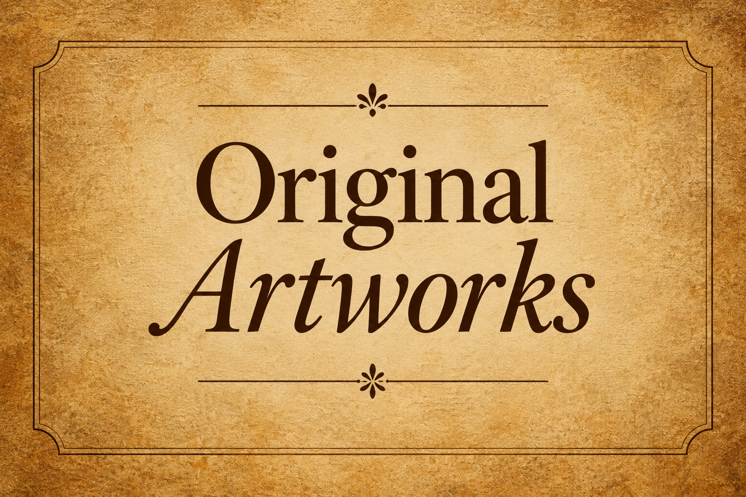 Original Artworks