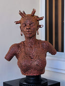 Nutu - Bust Sculpture of an African Lady