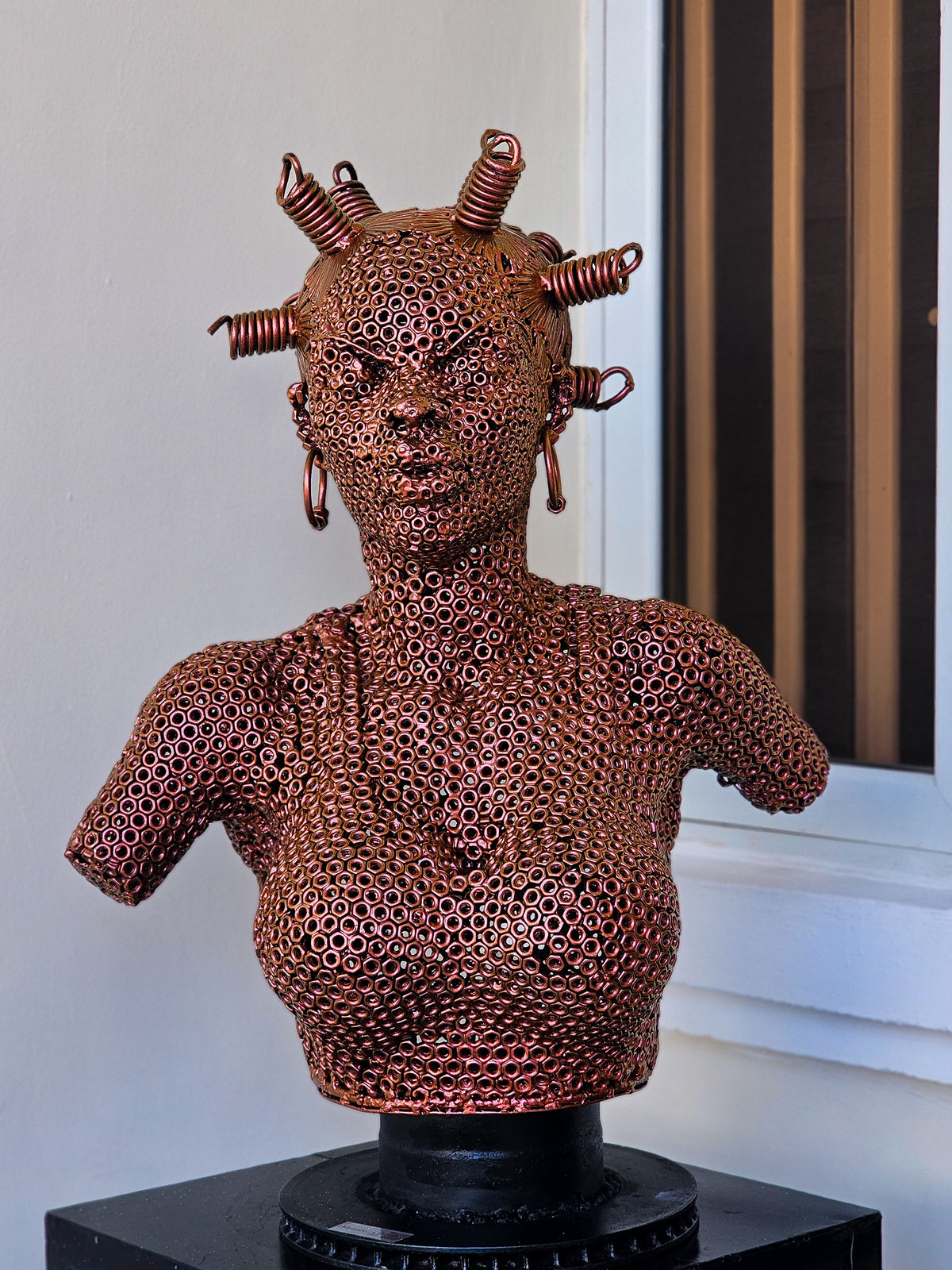Nutu - Bust Sculpture of an African Lady