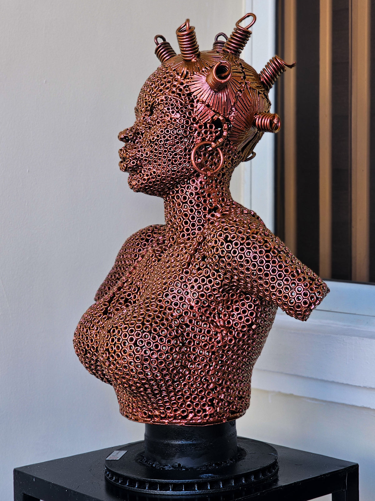 Nutu - Bust Sculpture of an African Lady