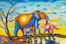 Elephant Fam by Maurice Ace