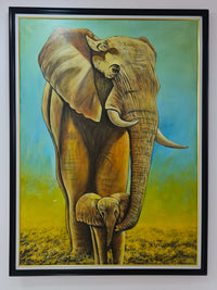 Mother and Child (Elephant)