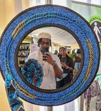 Shoreline Tone Beaded Mirror