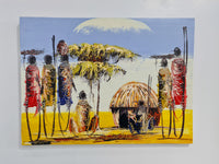 Maasai Settlement by Unknown