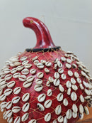 XL Cowrie Shekere (Red)