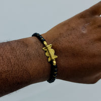 Turkana Beads + Bronze Bracelets