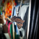 Map of Africa Necklace