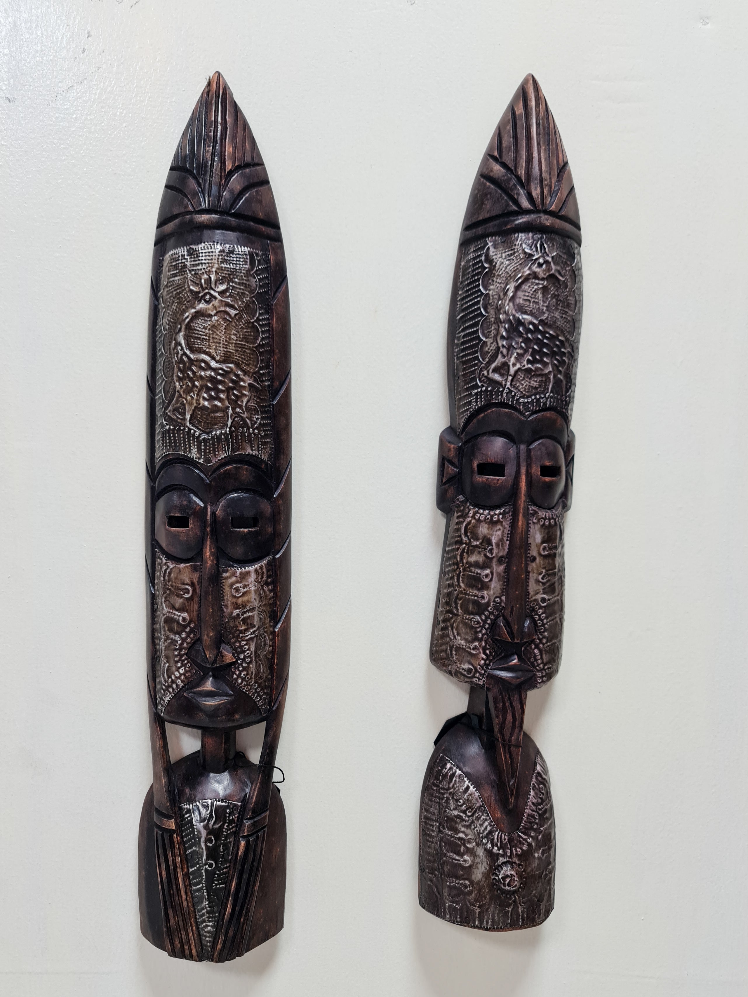 Long Tribal Masks