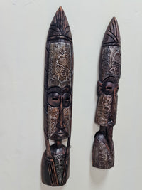 Tribal Mask Pair
