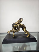 African Wrestlers (Bronze)
