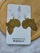 Map of Africa Earrings