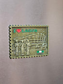 I love Lagos Stamp Fridge Magnets