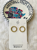 Twisted loop Earrings