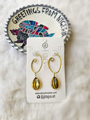 Casted Cowrie Plus Earrings