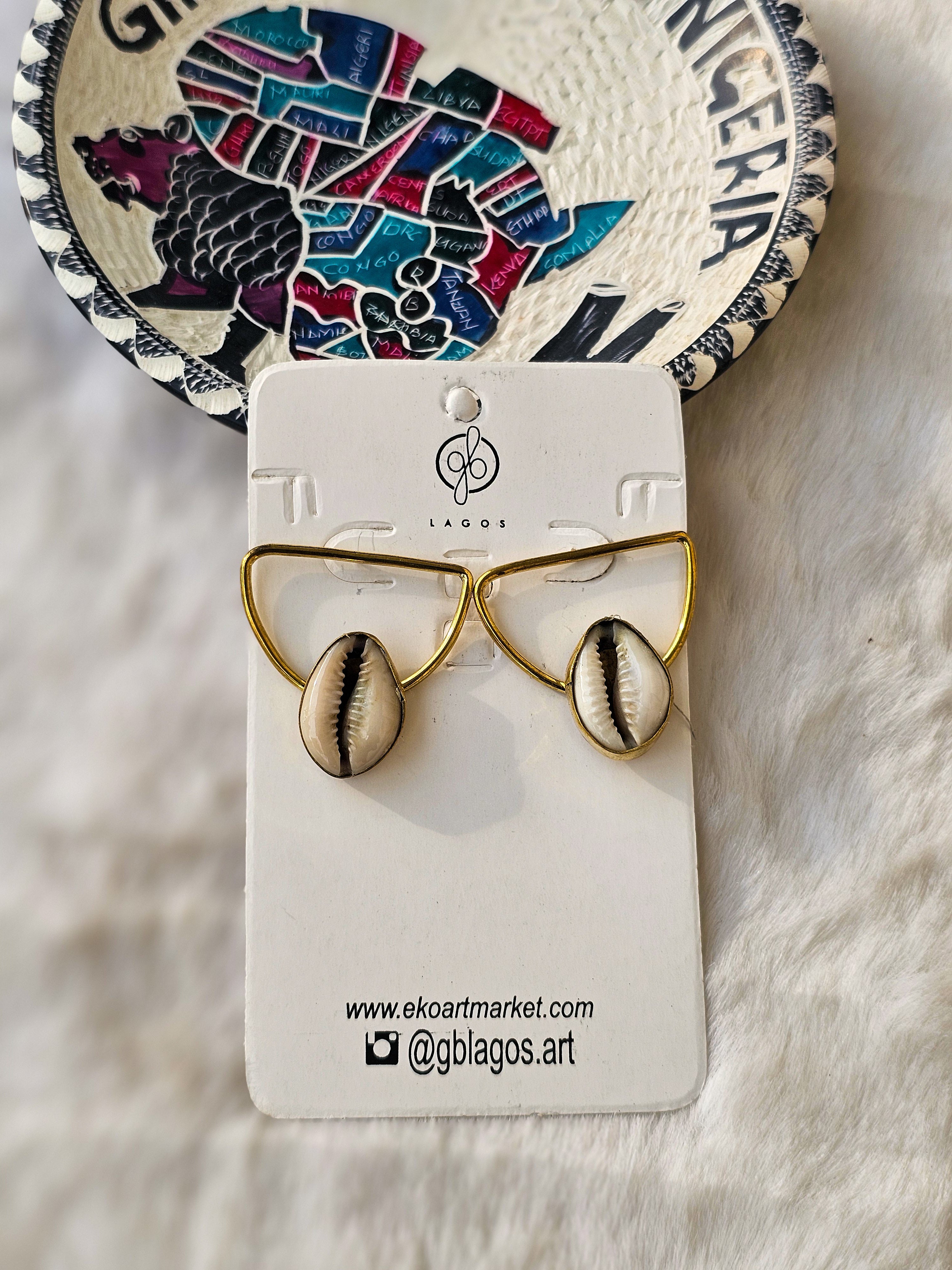 Cowrie Dia II Earrings
