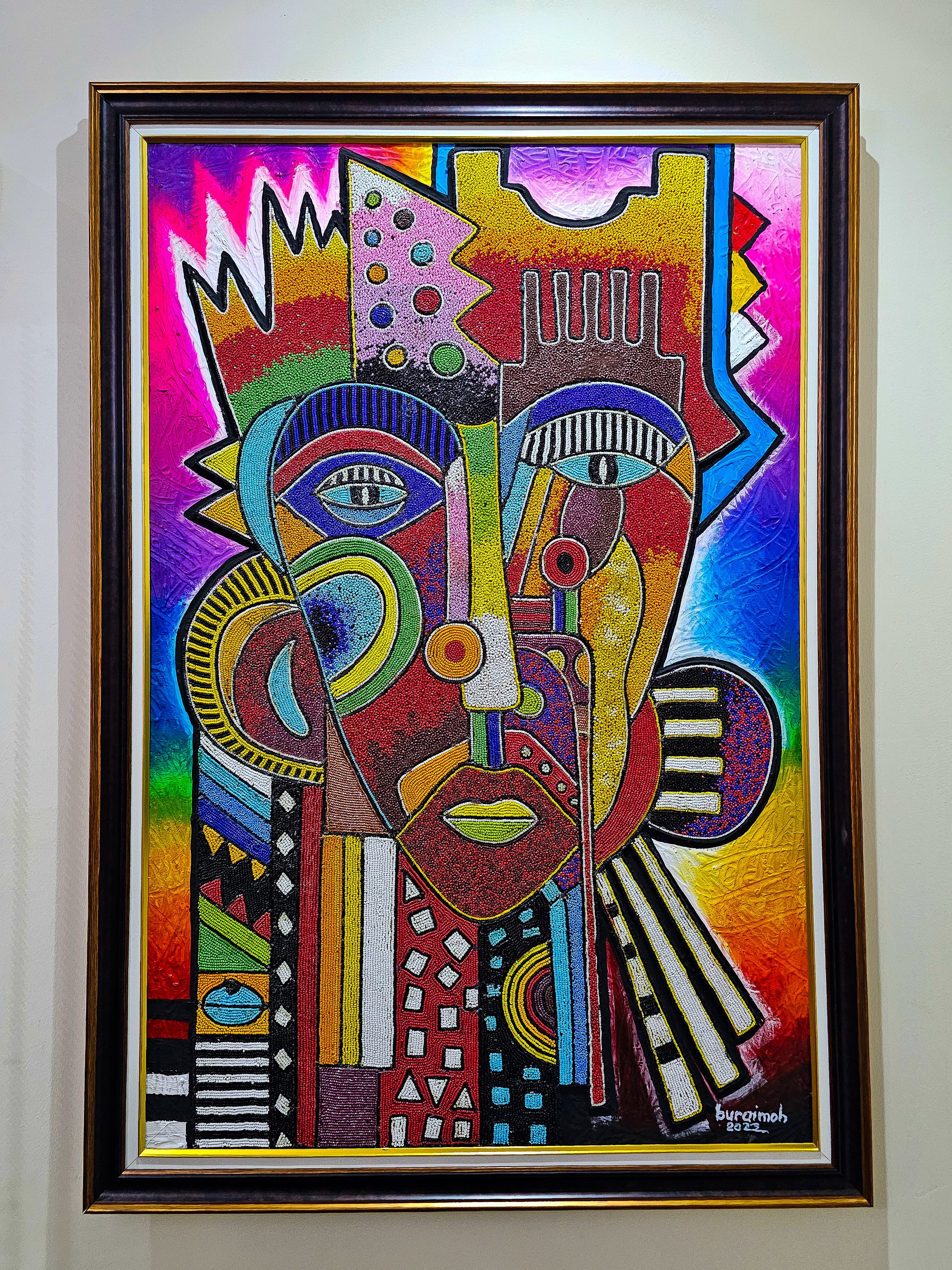 The Mask by Jimoh Buraimoh 2022