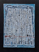 Embrace Friendship and not Guns 2005 by Bruce Onobrakpeya