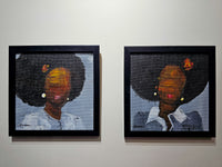 Afro Ladies (Pair) by Wale Uthman, 2024