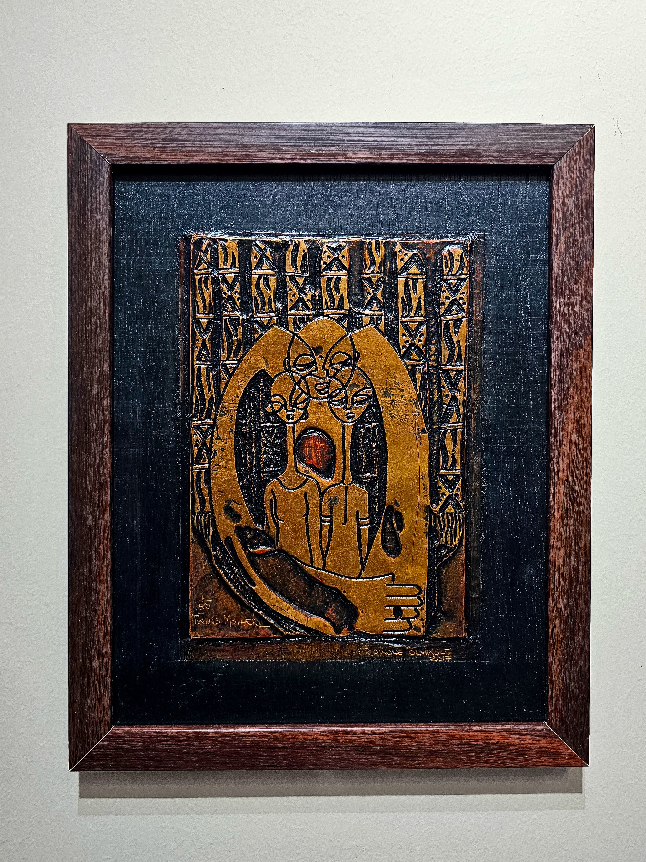 Twins Mother by Orowole Oluwole, 2017