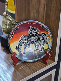 6" Greetings from Nigeria Dish
