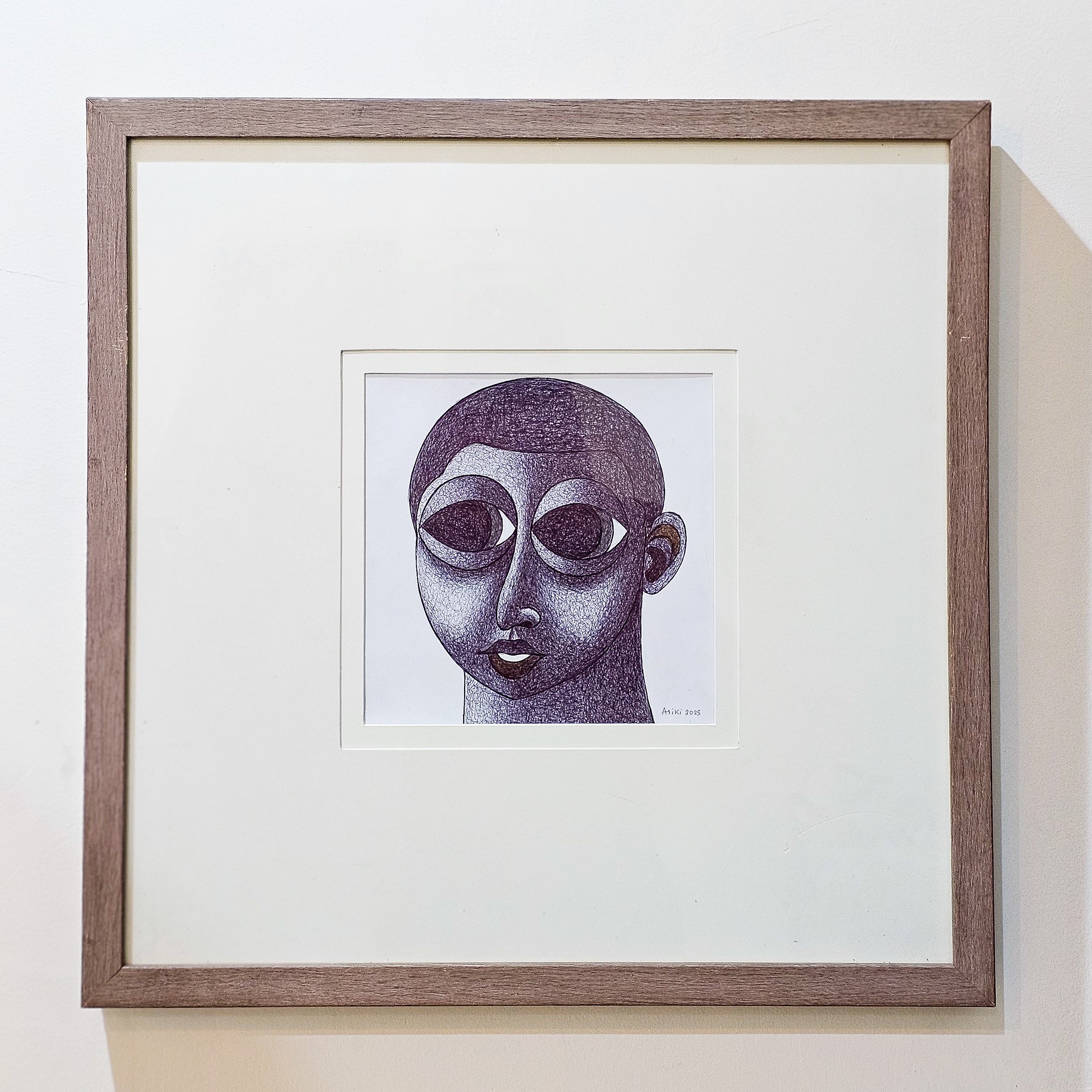 Portrait of a Man by Tolu Aliki 2025