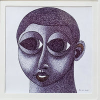 Portrait of a Man by Tolu Aliki 2025