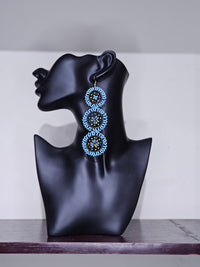 Trio Maasai Round Earrings