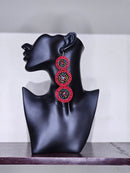 Trio Maasai Round Earrings