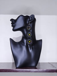 Trio Maasai Round Earrings