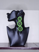 Trio Maasai Round Earrings