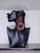 Dou Maasai Round Earrings