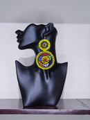 Dou Maasai Round Earrings