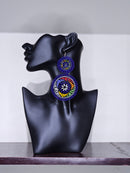 Dou Maasai Round Earrings