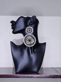 Dou Maasai Round Earrings