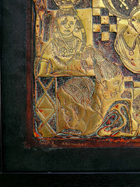 Adunmadan 1980 by Bruce Onobrakpeya