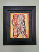 Osuigode by Bruce Onobrakpeya, 2014