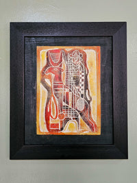 Osuigode by Bruce Onobrakpeya, 2014