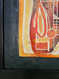 Osuigode by Bruce Onobrakpeya, 2014