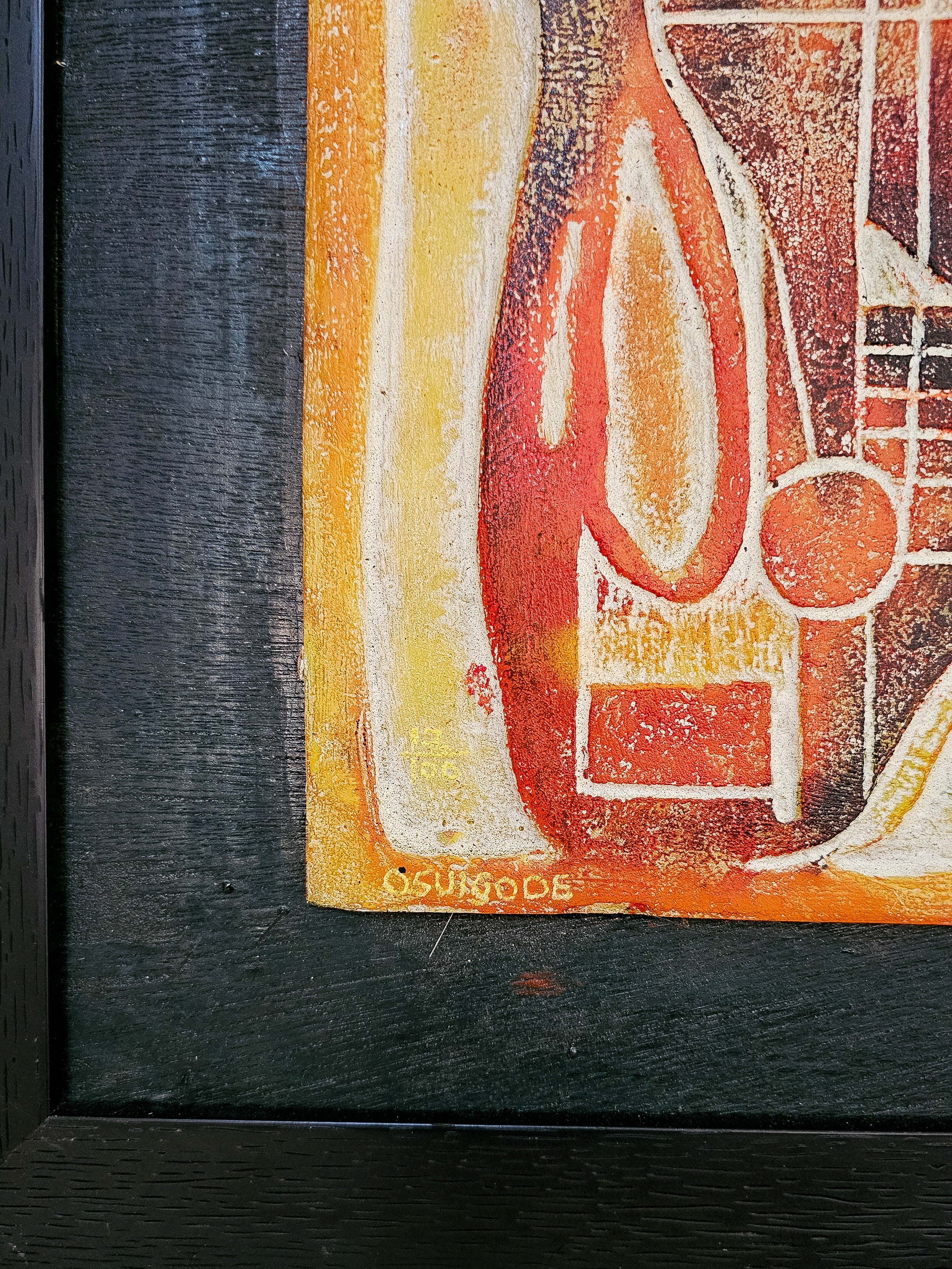 Osuigode by Bruce Onobrakpeya, 2014