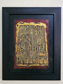 Embrace friendship and not guns 2014 by Bruce Onobrakpeya